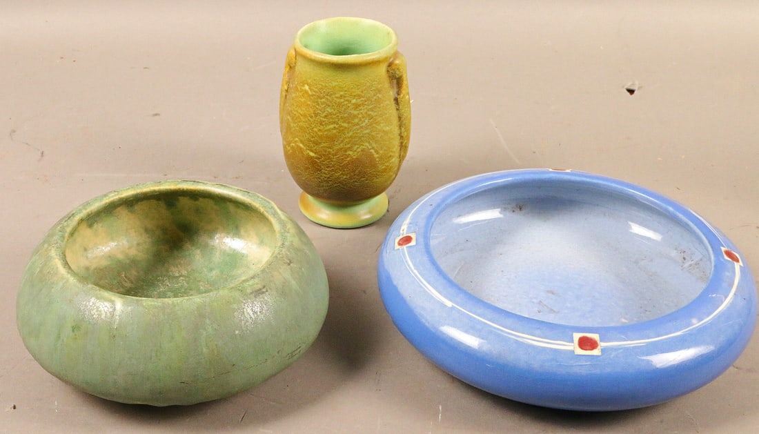 Weller Arts & Crafts Pottery Lot (1 of 3)