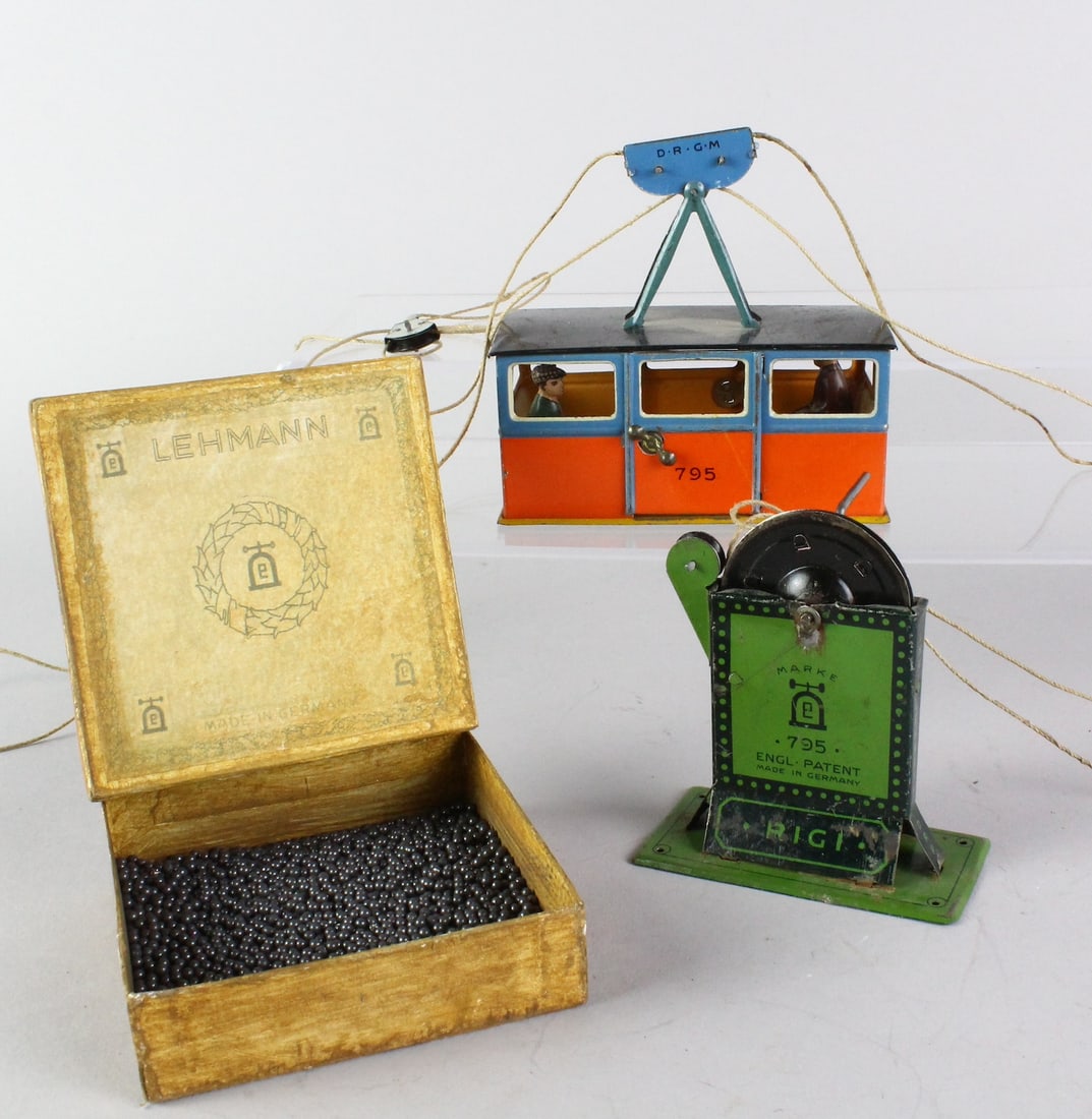 Lehmann German Tin Rigi Cable Car & Lehmann Box Pellets (1 of 4)