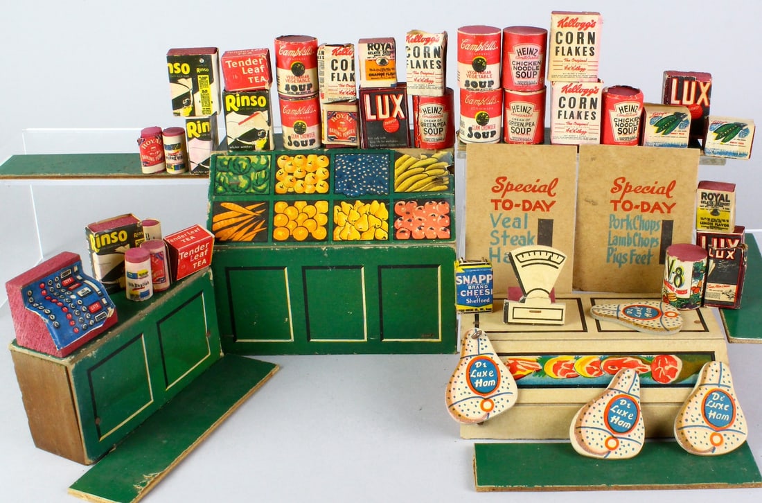 1930s Miniature General Store Grocery (1 of 3)
