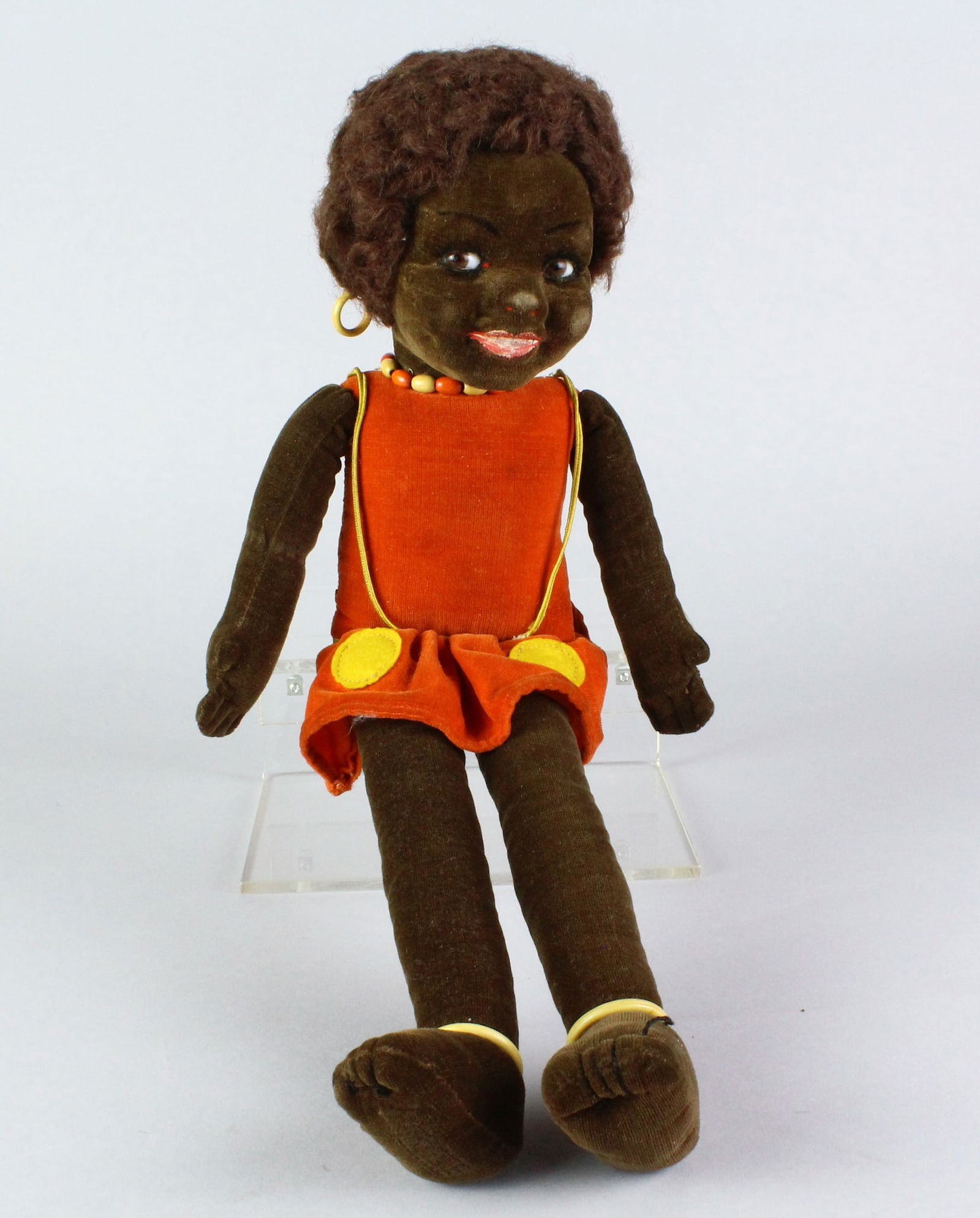 c.1950 Norah Wellings Black Girl Doll (1 of 3)