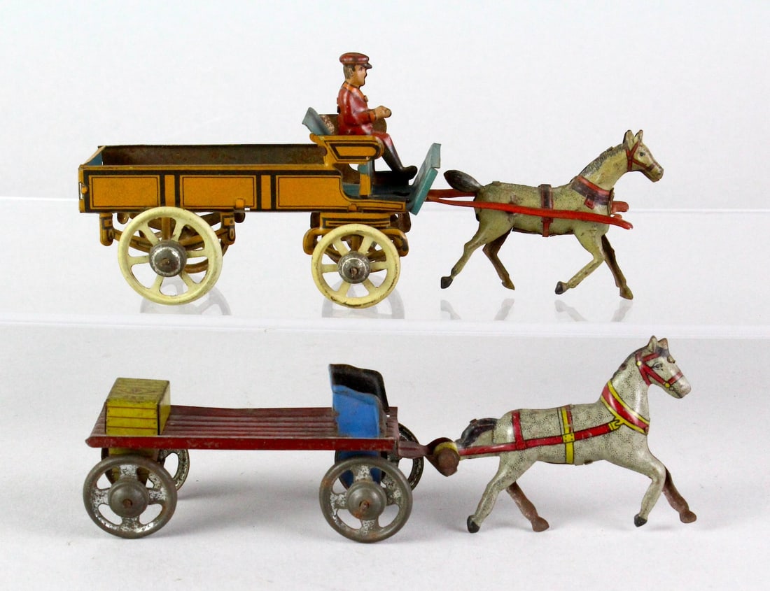 German Meier & Distler Liverpool Tin Penny Toy (1 of 3)