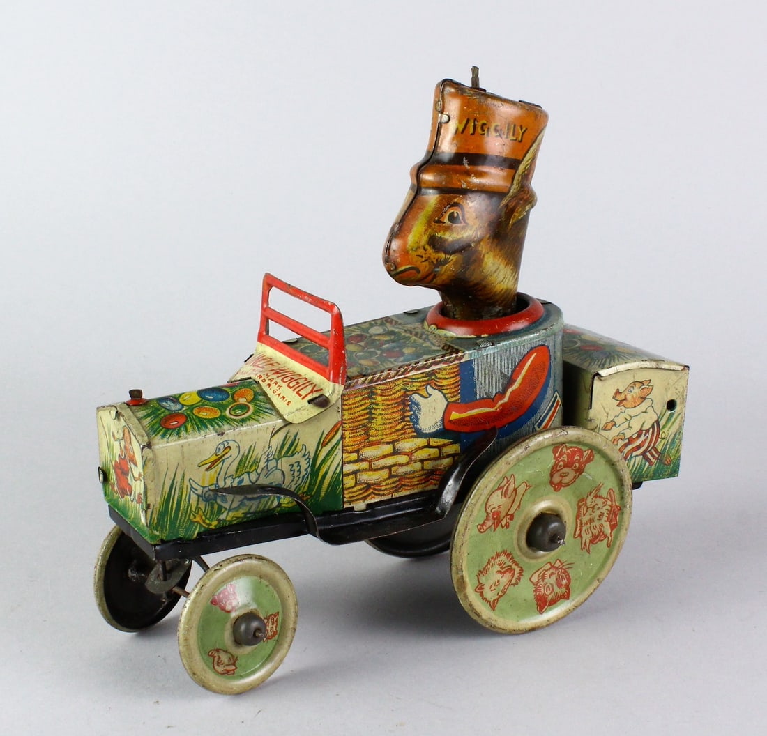 Marx Tin Uncle Wiggly Crazy Car Wind Up (1 of 6)