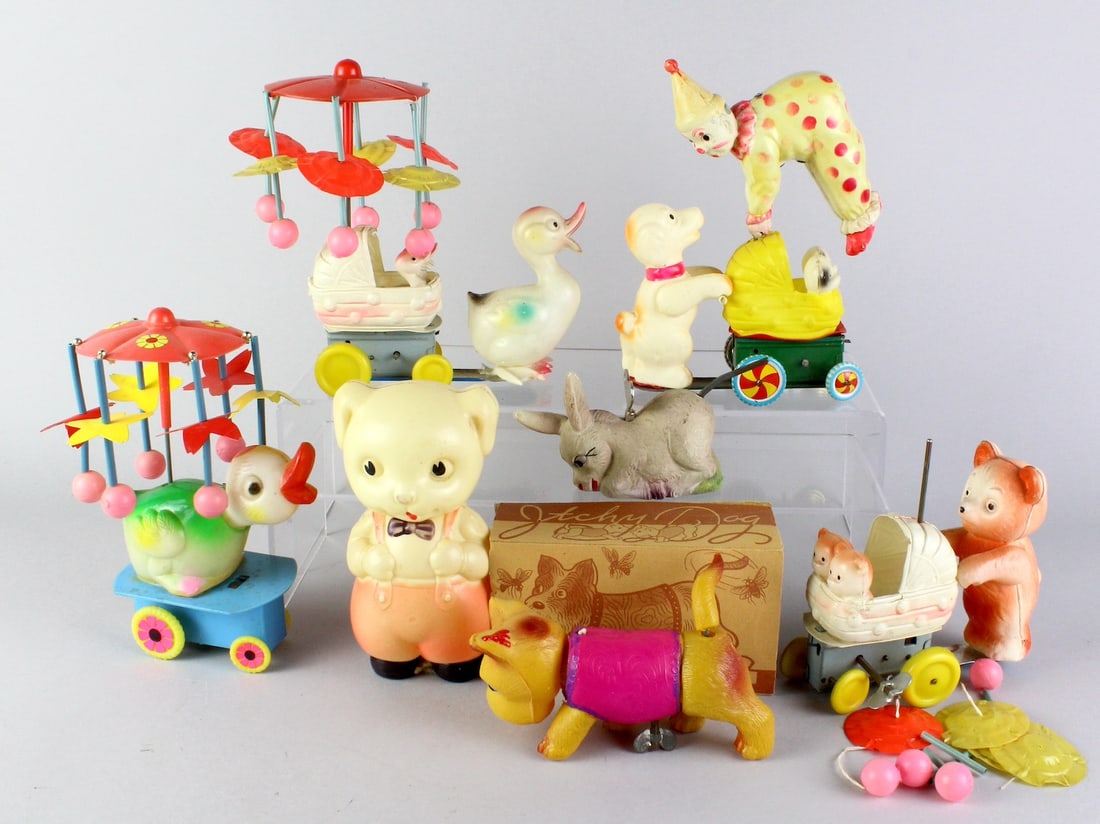 Japan Celluloid Wind up Motion Toys (1 of 3)