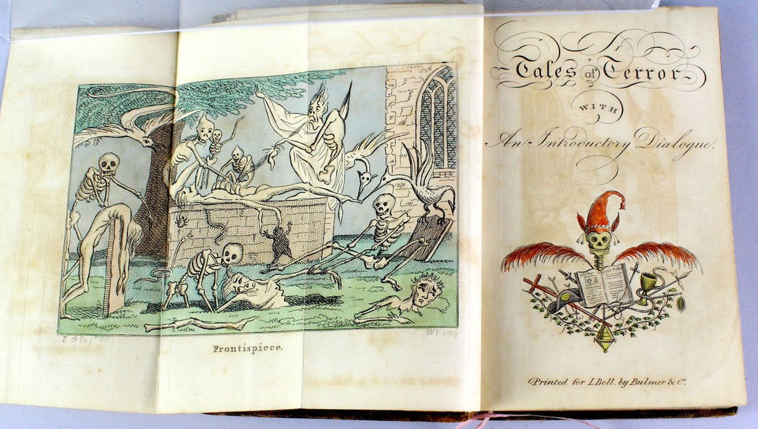 1808 Tales of Terror Early Book Of Horror Stories (1 of 8)