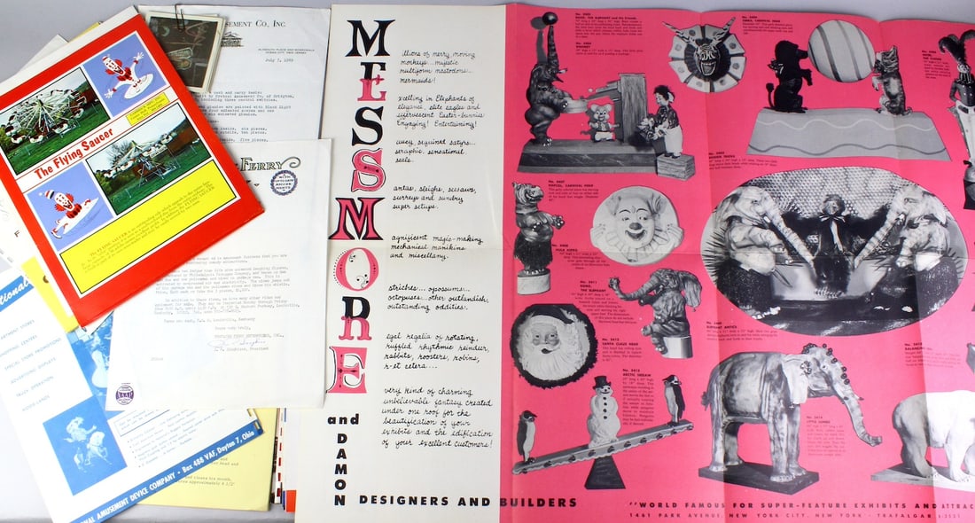 Trade Amusement Park Collection, Automatons, Rides, Haunted Gillian's! (1 of 6)