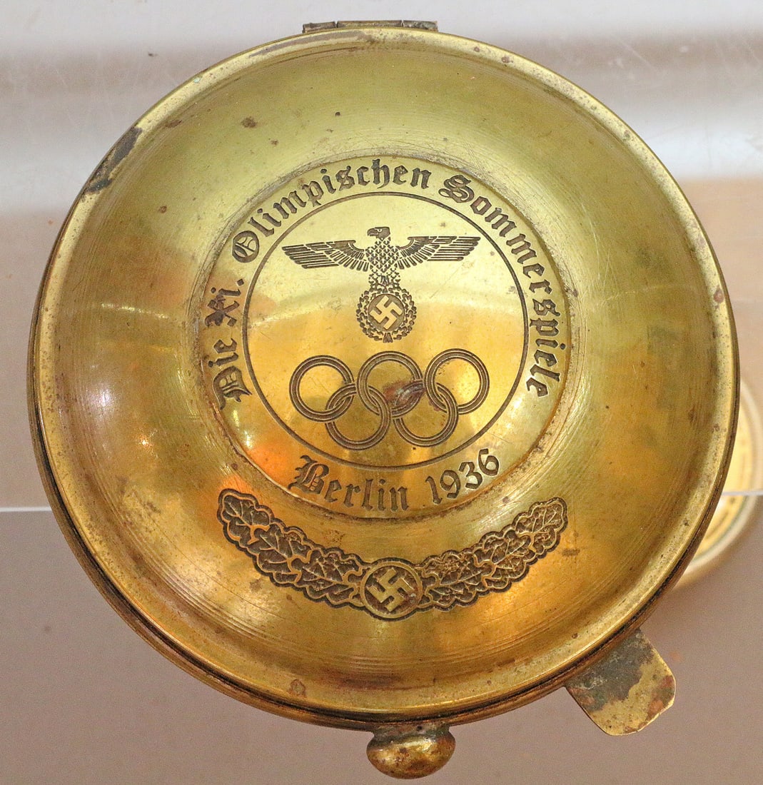 German 1936 Olympics Junghans Pocket Watch and Case (1 of 7)