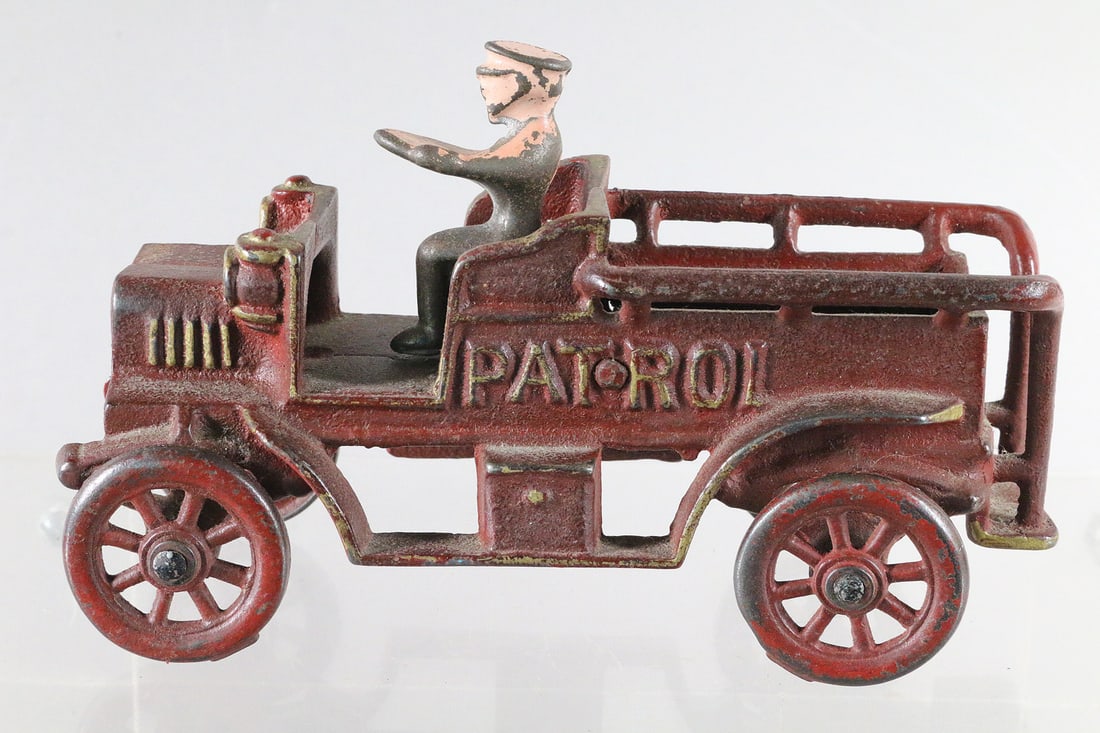 Dent Fire Patrol Cast Iron Truck (1 of 3)