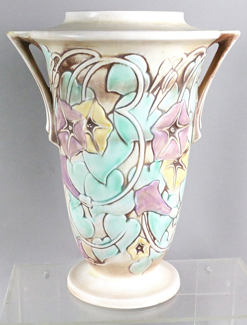 Roseville Morning Glory Vase: Roseville Morning Glory Vase731-12