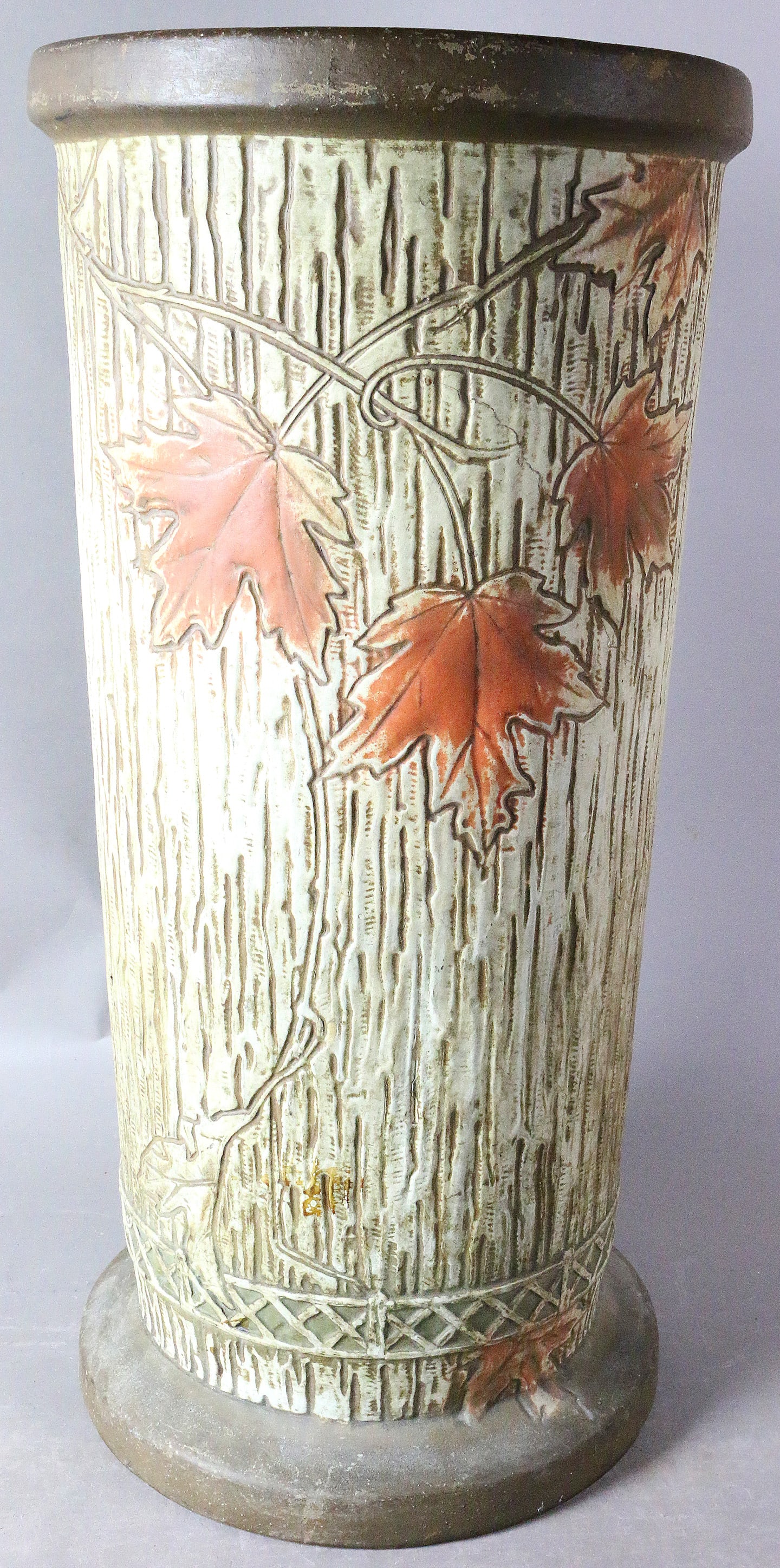 Roseville Sylvan Umbrella Stand Rare 1920s (1 of 4)