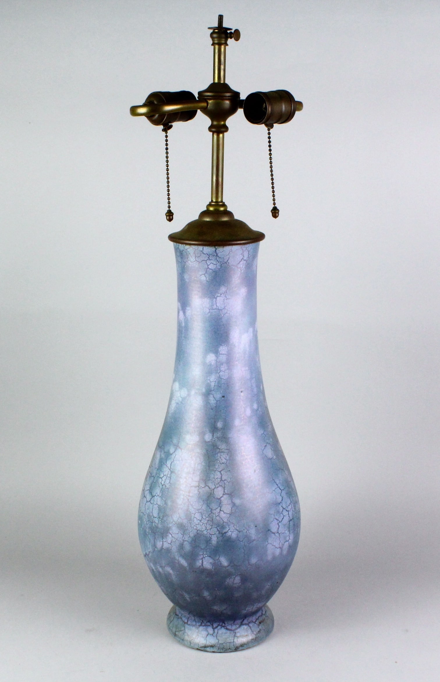 Roseville Art Pottery Pauleo Large Lamp (1 of 4)