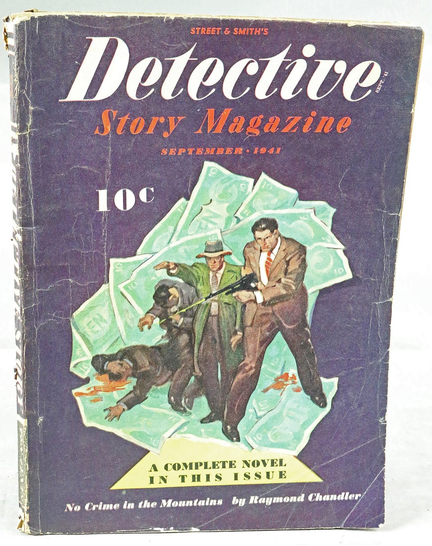 Detective Story Magazine Pulp Raymond Chandler 1941 (1 of 3)