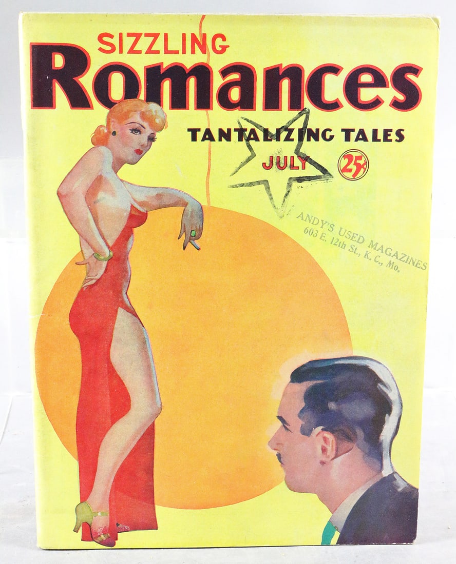 Sizzling Romances Tantalizing Tales Pulp Magazine 1935 (1 of 3)
