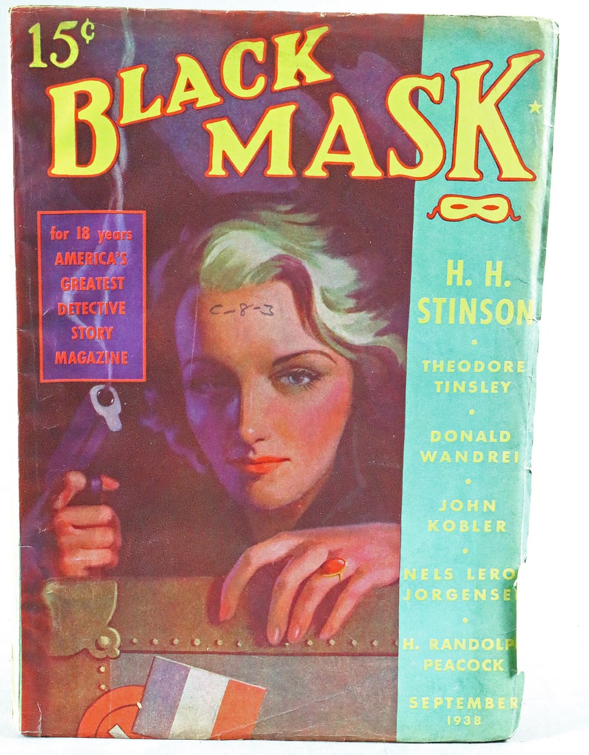 Black Mask Pulp Detective Magazine Sept 1938 (1 of 3)