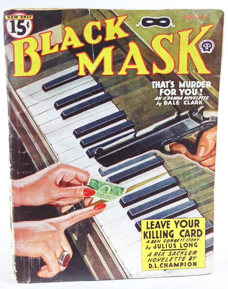 Black Mask Pulp Detective Magazine Jan 1945 (1 of 3)