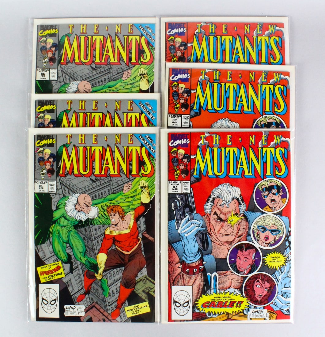 Marvel Mutants Comics #6 & 87 Pristine (1 of 2)