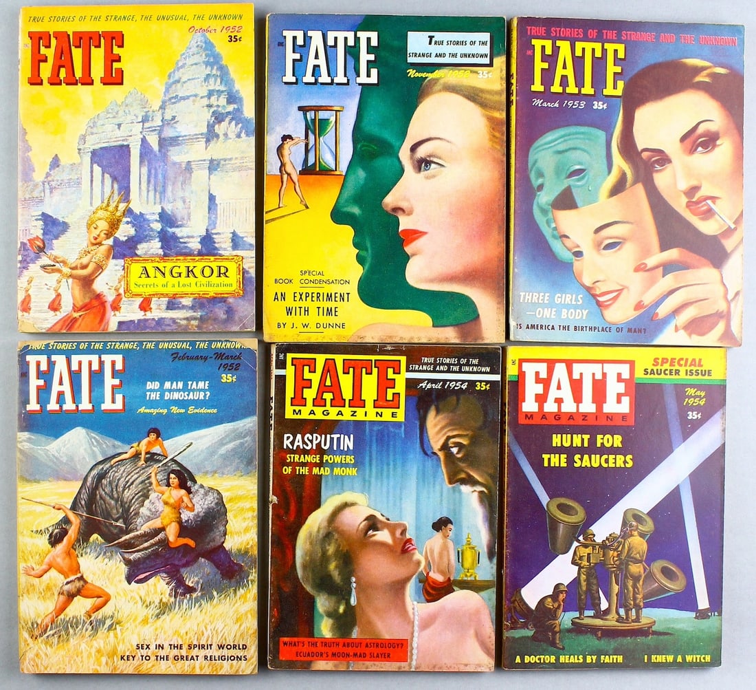 1950s Fate Magazine 10 Issues (1 of 5)