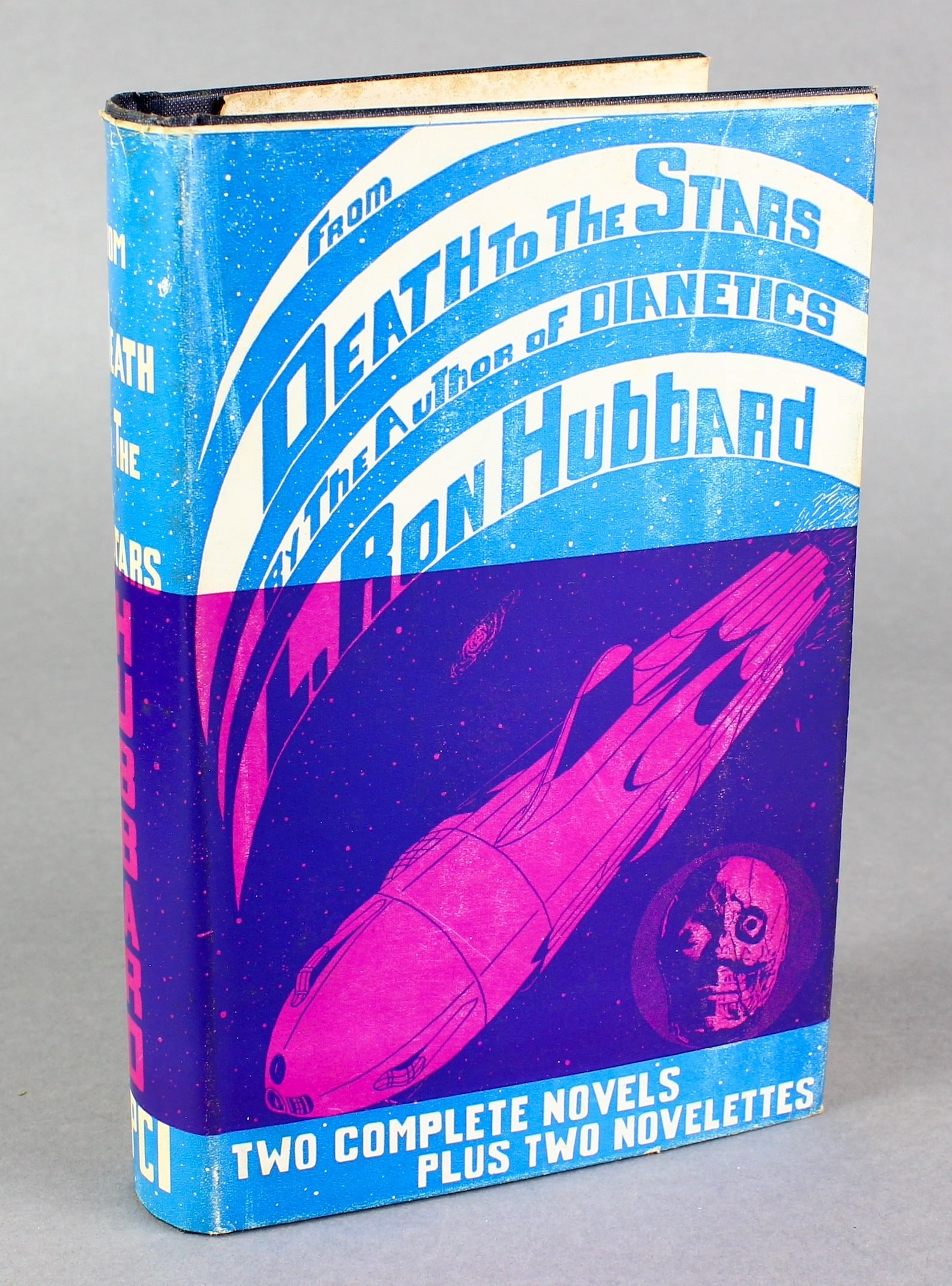 L. Ron Hubbard From Death to the Stars First Edition: L. Ron Hubbard From Death to the Stars First Edition. Fantasy Publishing 1948, Los Angeles. Fine copy and DJ. Scarce and especially nice dust jacket.