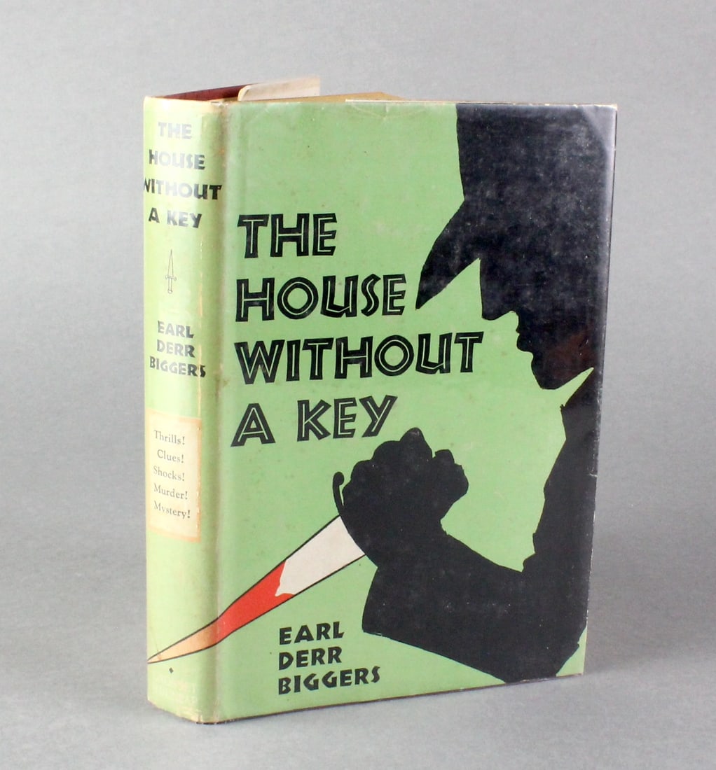 The House Without a Key- Earl Derr Biggers 1925: The House Without a Key- Earl Derr Biggers. 1925 Grosset & Dunlap, NY, orig DJ. 1925 book that introduced Charlie Chan for the first time.