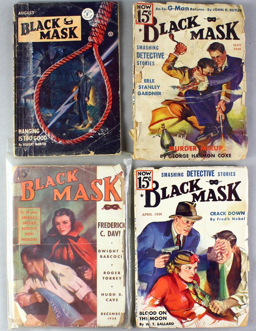 1930s Black Mask 4 Issues (1 of 4)