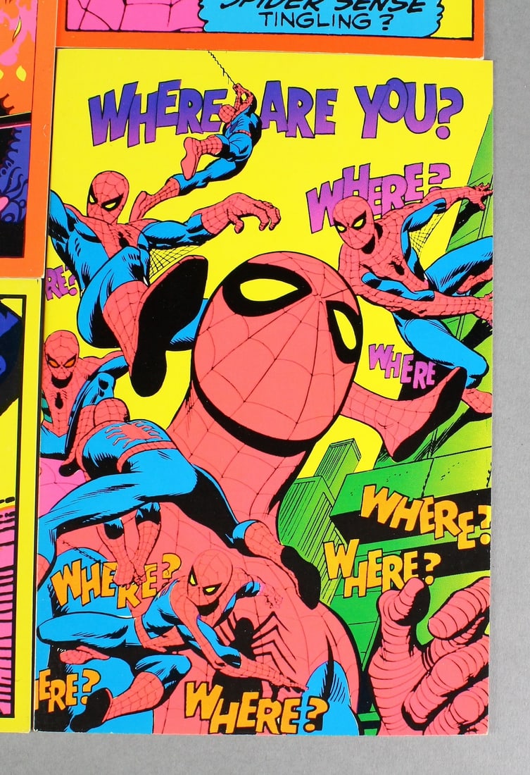 1971 Third Eye- Marvel Comics Cards Spider Man, Iron Man+ (1 of 6)