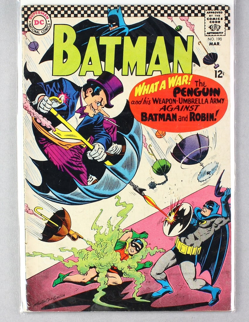 DC Batman No. 190 with the Penguin (1 of 1)