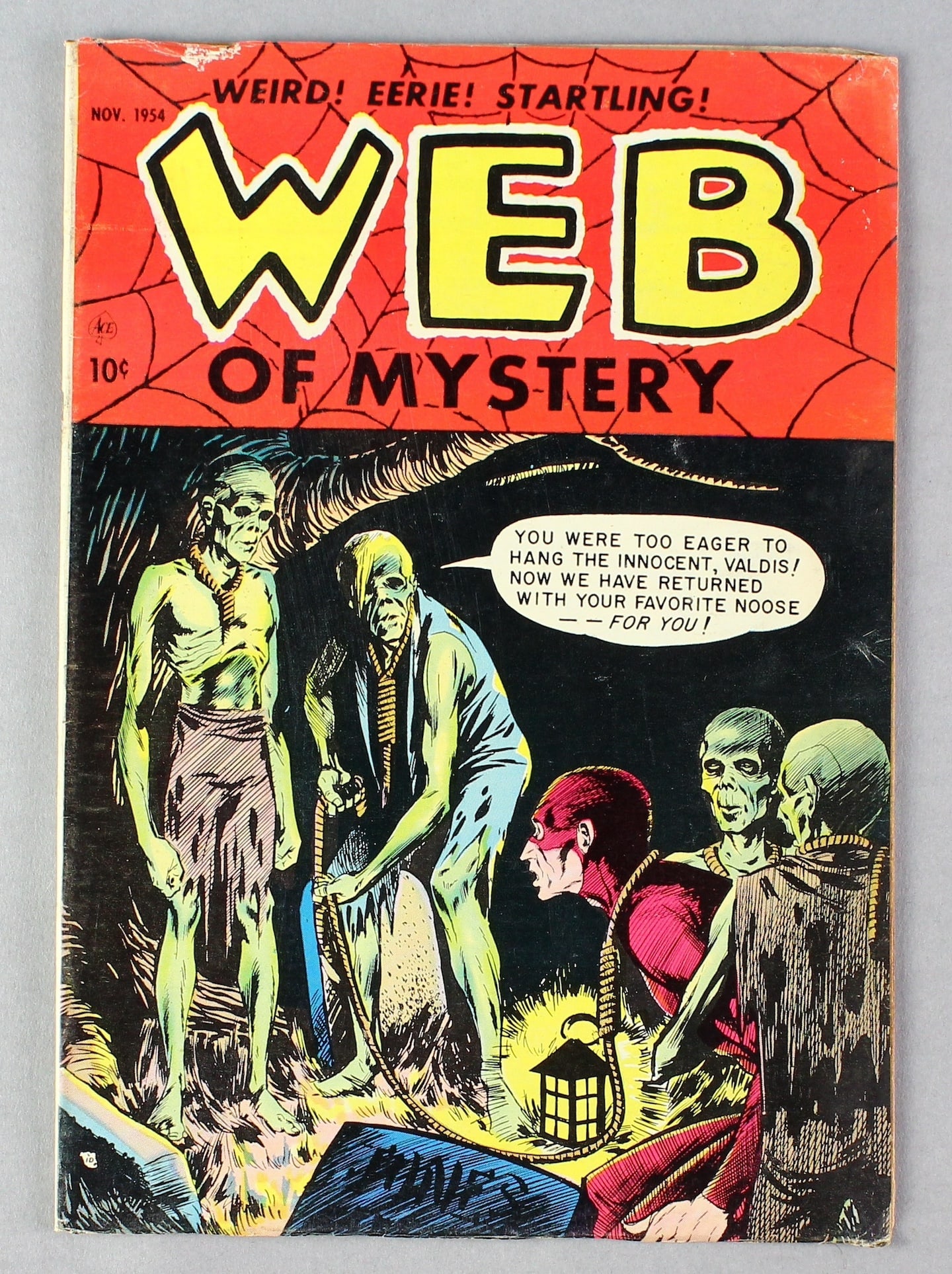 Ace- Web of Mystery 1954 Horror: Ace- Web of Mystery 1954 Horror Comics.
