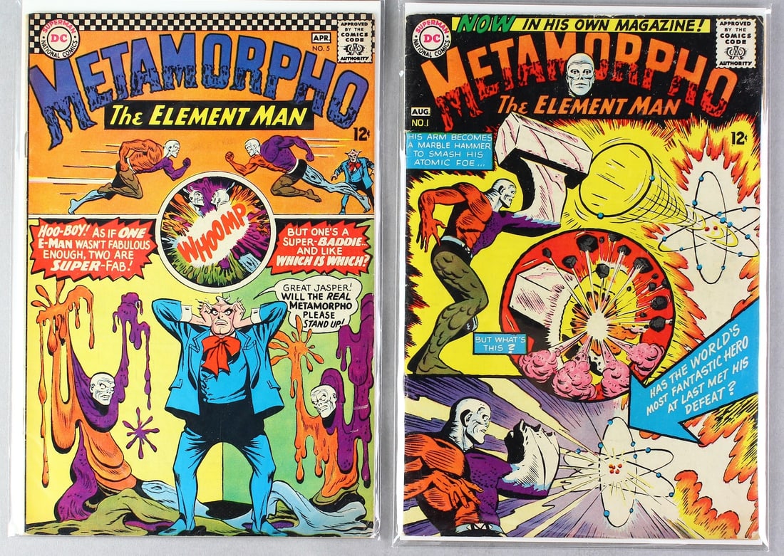 DC Metamorpho No. 1, 5 The Element Man: DC Metamorpho No. 1, 5 The Element Man. Bagged and boarded.