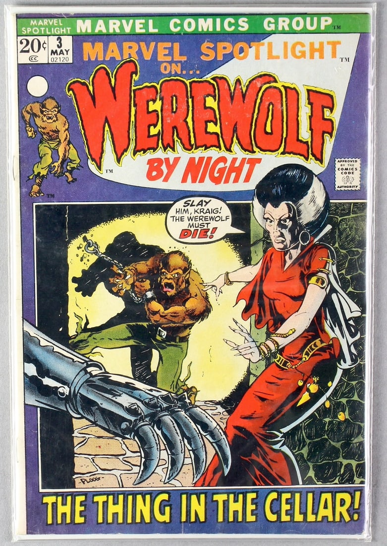 Marvel Spotlight Werewolf by Night No. 3 (1 of 1)