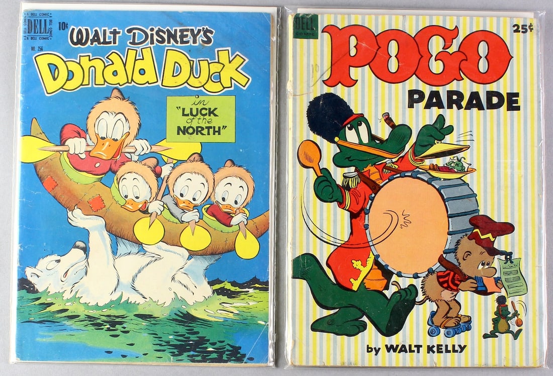 Dell- Pogo Parade #1, Donald Duck #256 (1 of 3)