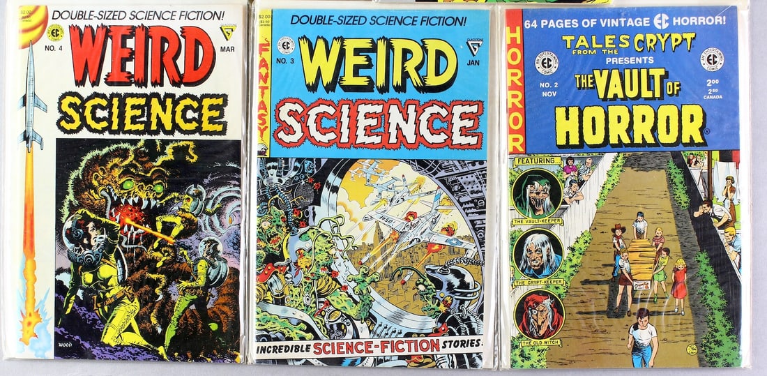 Weird Science #1-4, Tales from the Crypt #2 (1 of 2)
