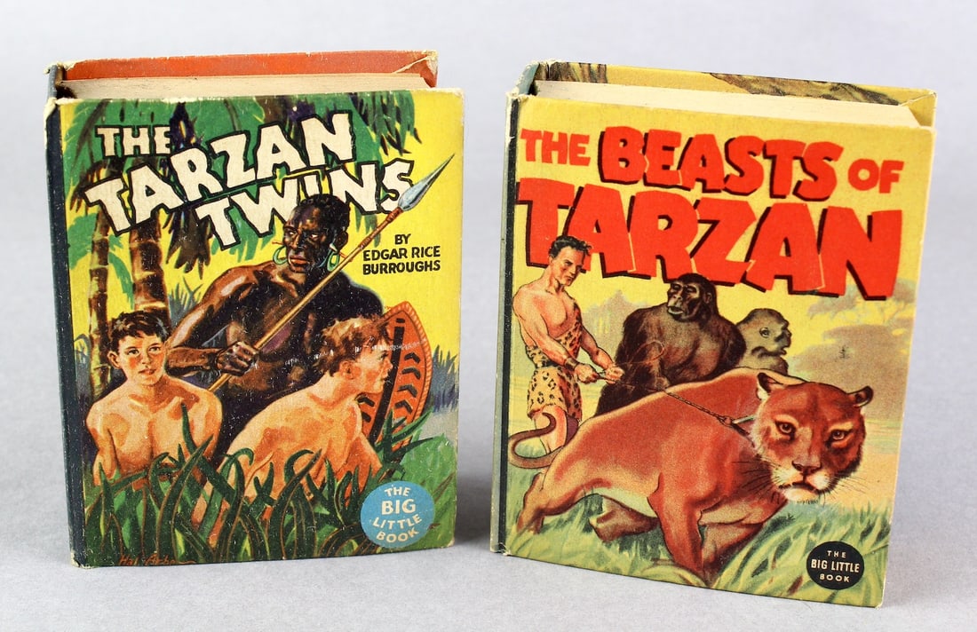 2 Tarzan Big Little Books: 2 Tarzan Big Little Books