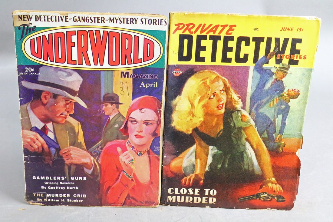 1931 Underworld & Private Detective Pulp Lot (1 of 3)