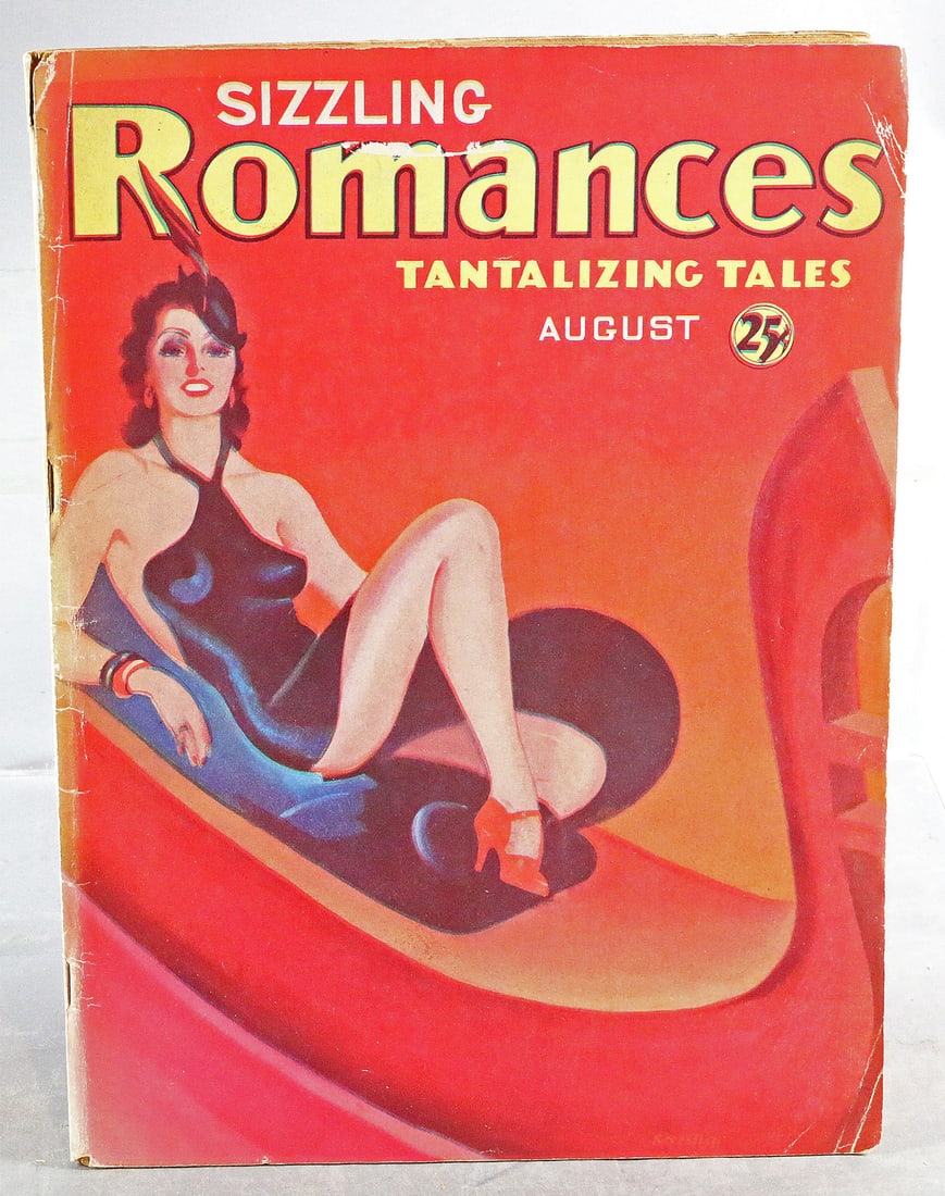 Sizzling Romances Pulp Magazine (1 of 2)