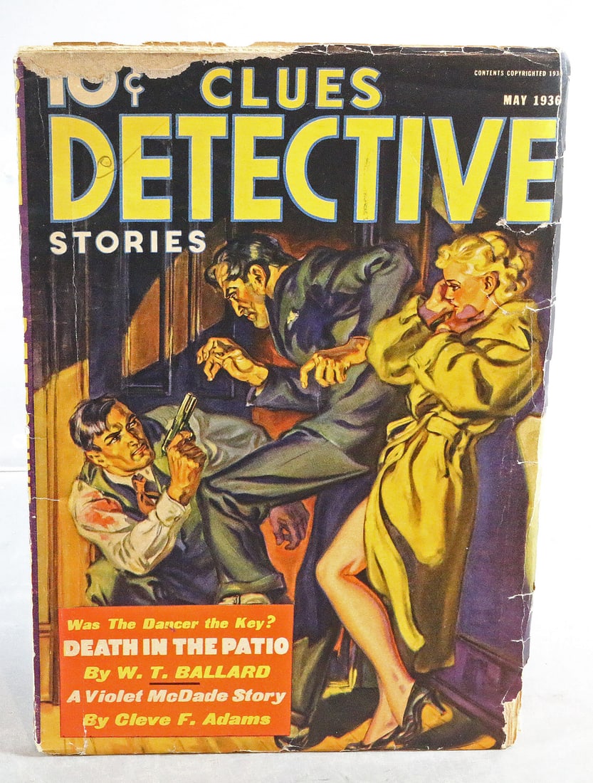 Clues Detective Stories Pulp (1 of 3)