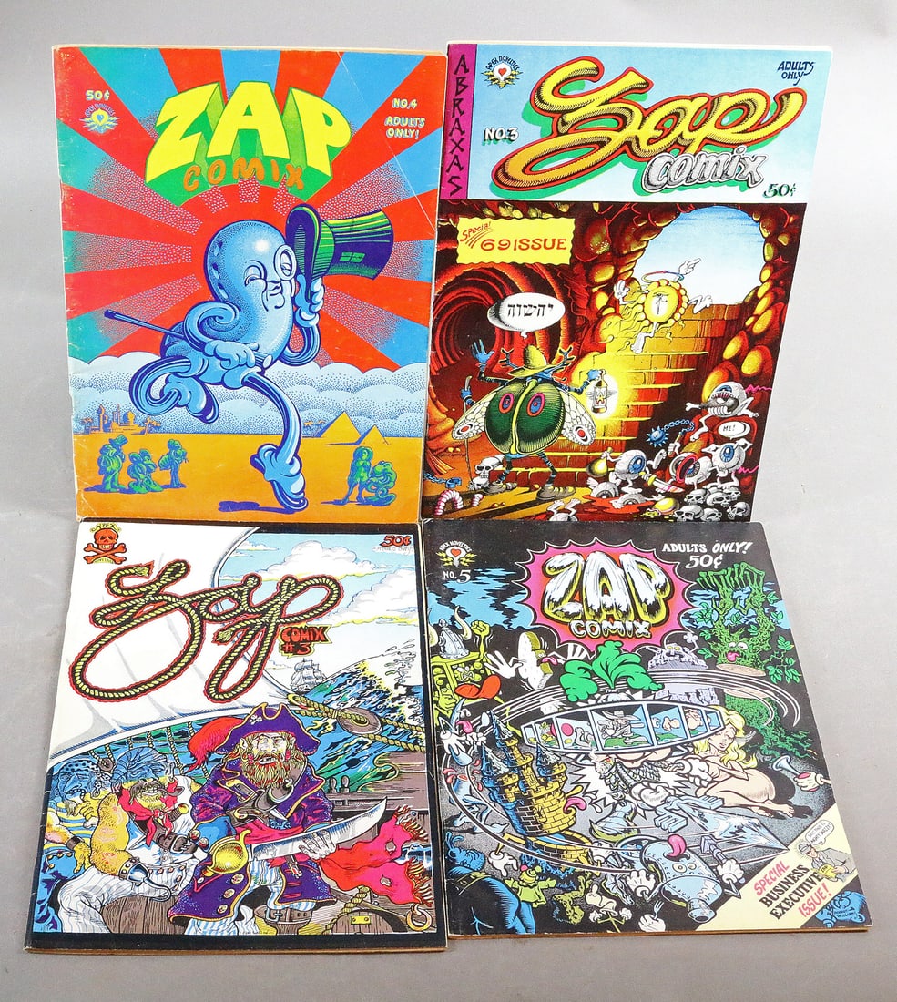 Zap Comix Lot Underground Comics (1 of 1)