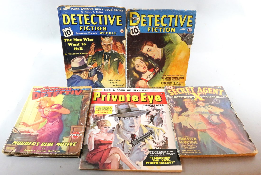 Private Eye Illustrated 1st Edition 11/59 Pulp Lot (1 of 3)