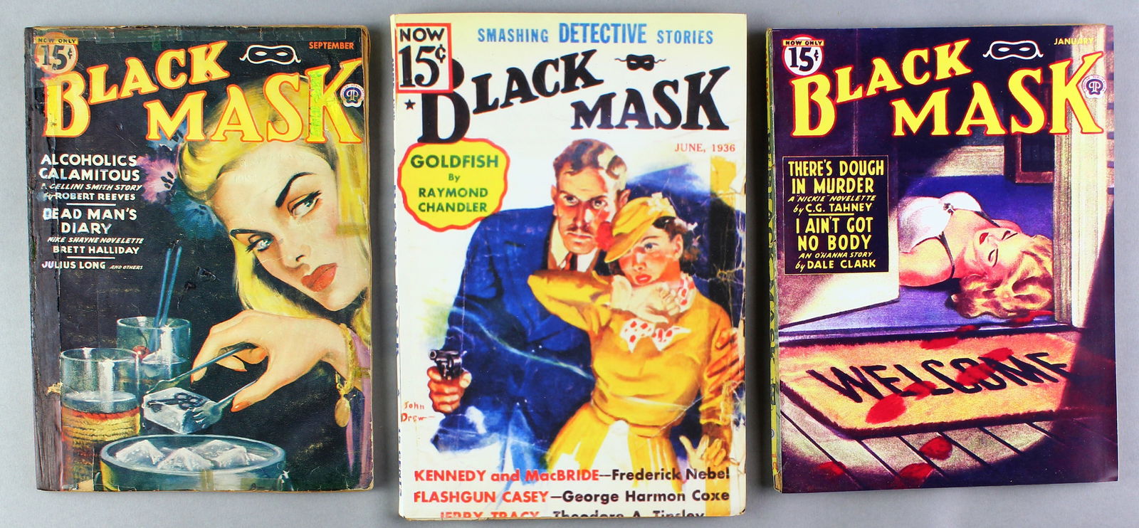 Black Mask 1930s & 1940s Pulps 3 Issues (1 of 2)