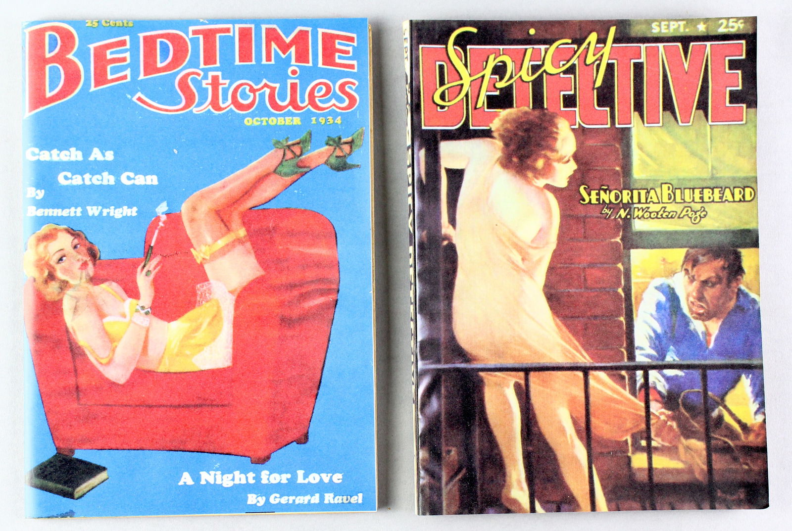 Bedtime Stories & Spicy Detective 1920s Pulps (1 of 2)