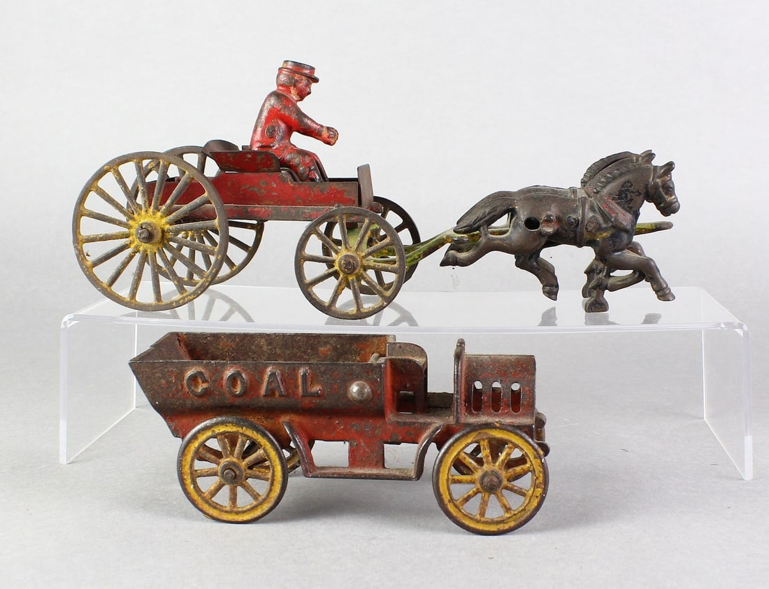 Hubley Coal Truck & Horse & Wagon (1 of 2)