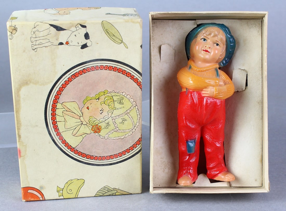 Rare Boxed  Celluloid Jackie Coogan (1 of 3)