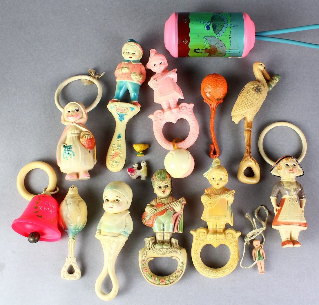 Celluloid Rattle Collection (1 of 3)