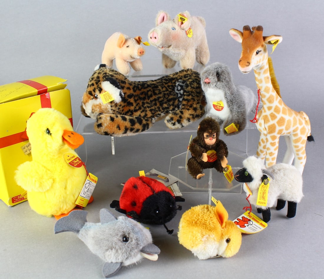 Steiff Animals Mint with Tags (1 of 3)