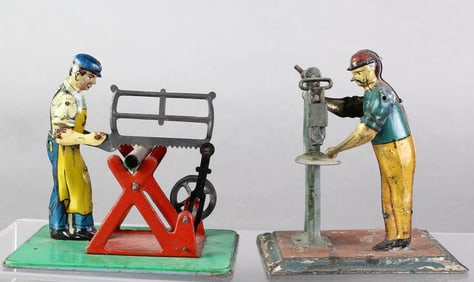 Becker & Krauss German Tin Steam Toys