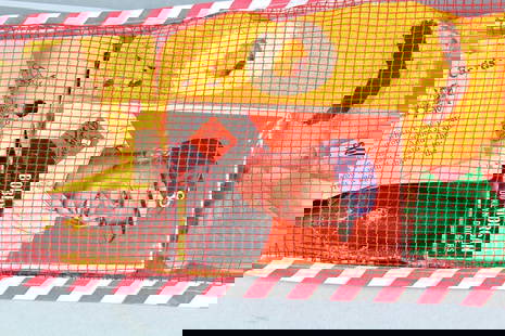 1953 Mint Topps Baseball Cards In Cellophane Xmas Stocking: Original 1953 Topps Baseball cards wrapped in Cellophane and put in novelty Christmas stocking. Found in old store stock in Philadelphia. There are 10-12 cards sealed in the packet with 1953 Topps #85