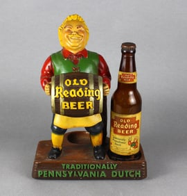 Old Reading Beer Advertising Display