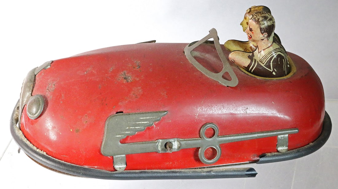 Lindstrom Pressed Steel Bumper Car 10 inches (1 of 3)