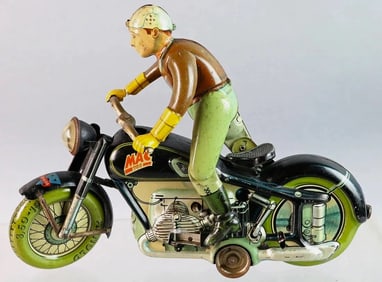 Arnold Mac Tin Litho Motorcycle