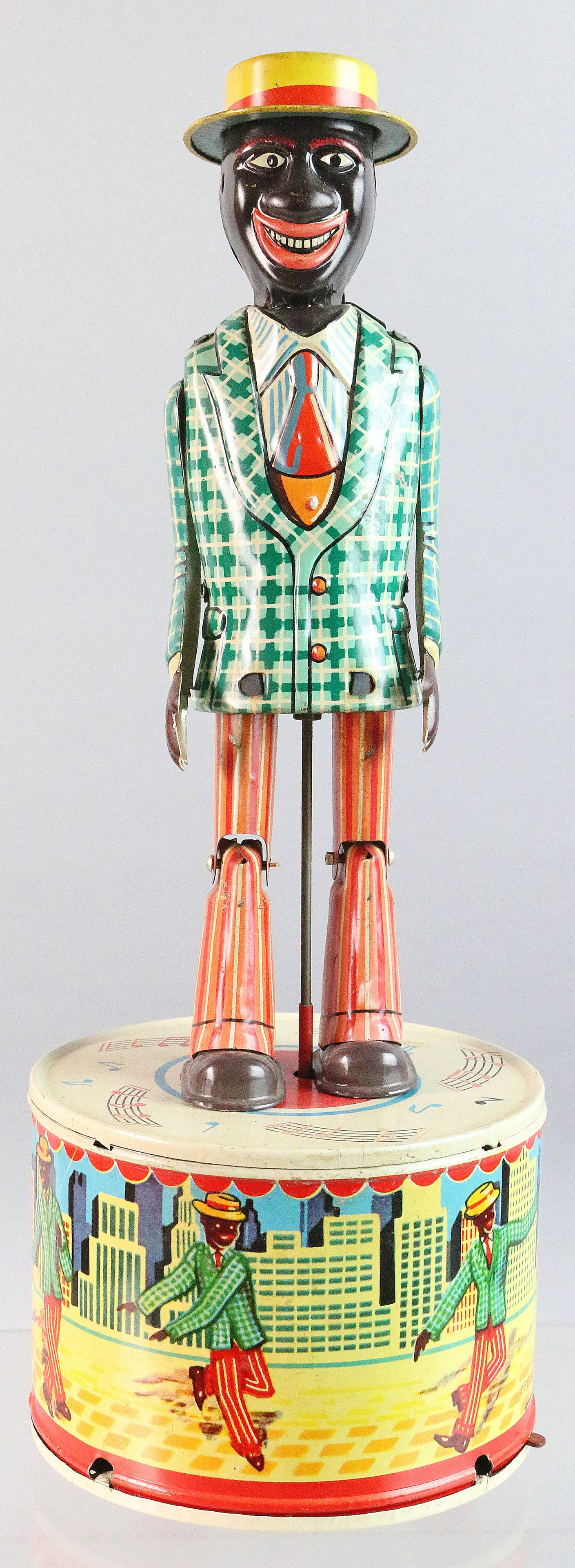 Dancing Jigger Battery Operated Tin Litho Toy (1 of 3)