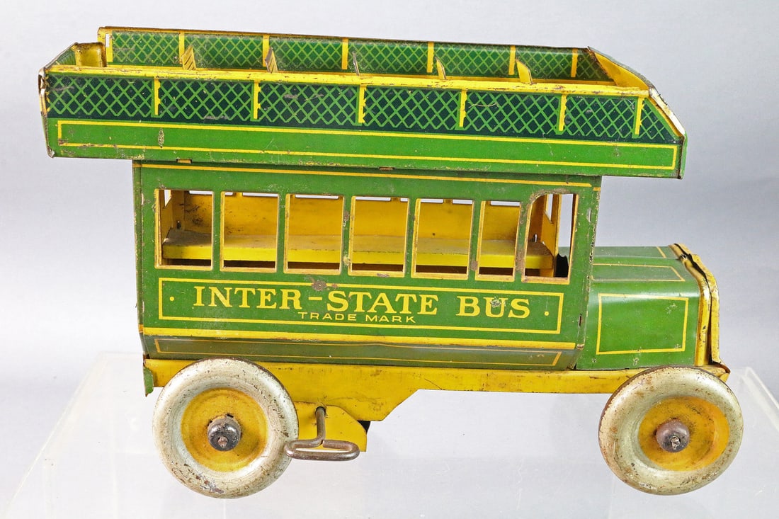 Strauss Interstate Bus Tin Litho (1 of 3)