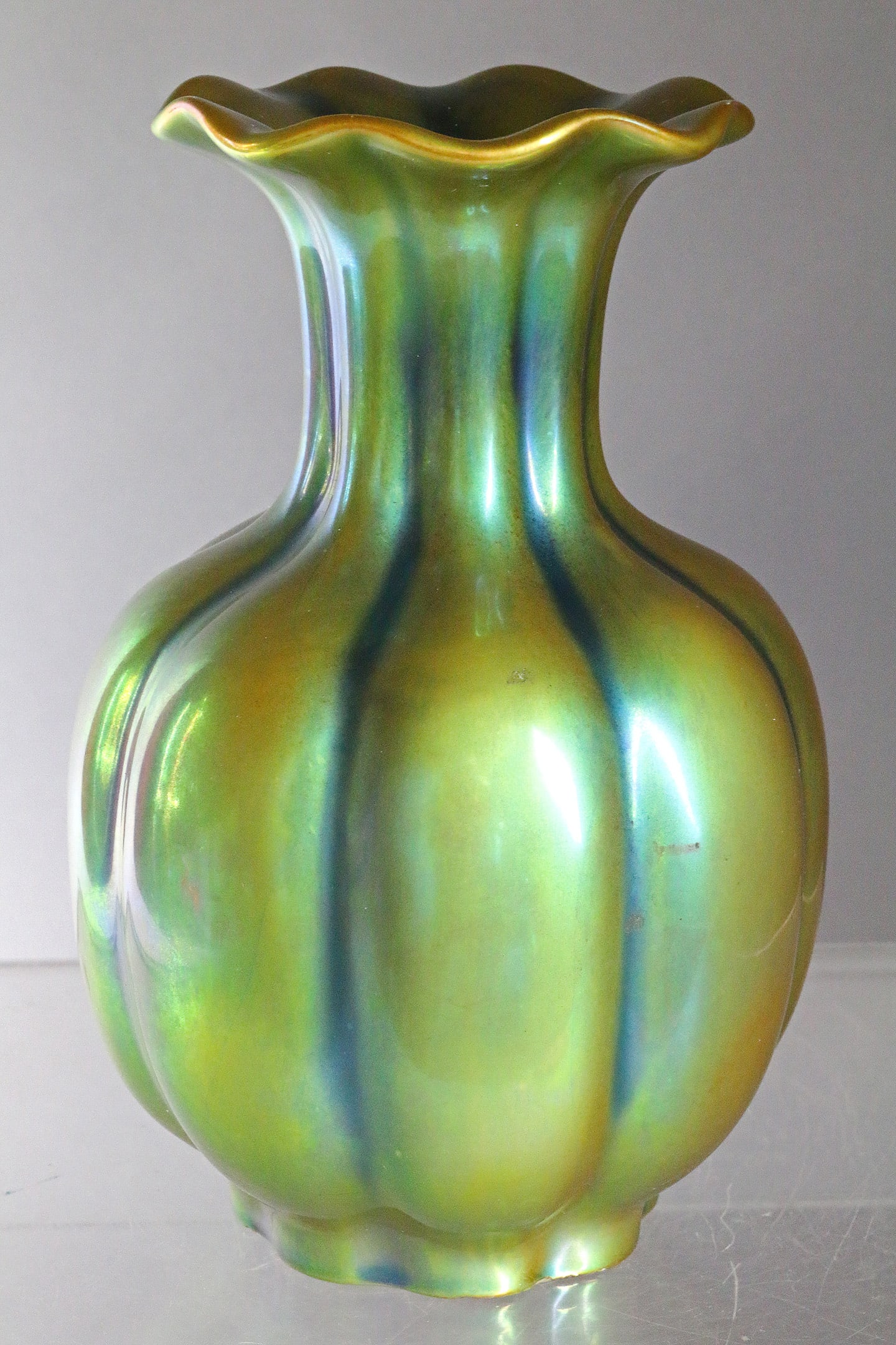 Vilnos Zsolnay Art Deco Vase (1 of 3)